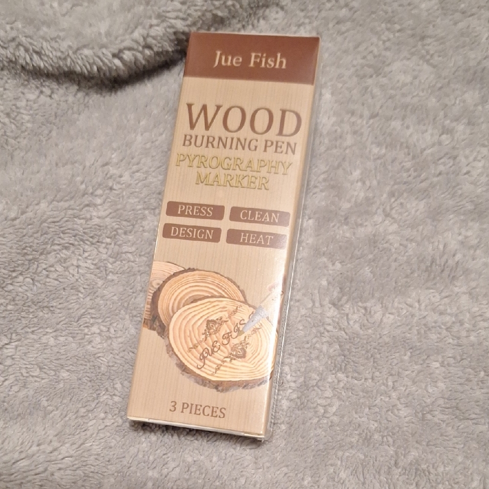 Jue Fish Wood Burning Pen Set